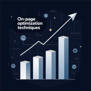 On-page optimization techniques